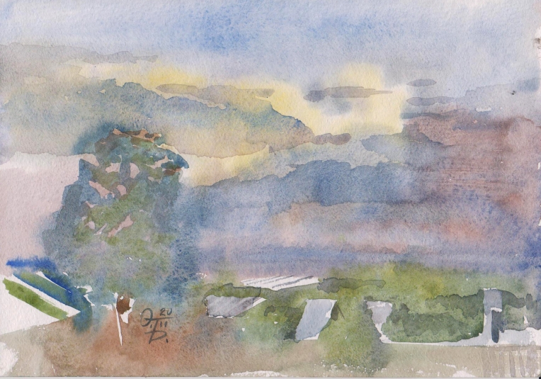 portfolio_gal/Aquarelle/Village Roofs.jpg